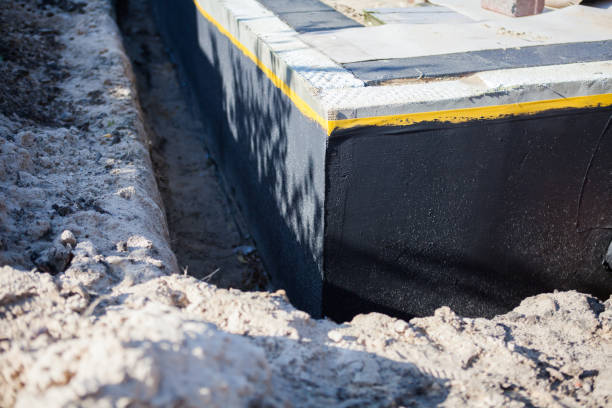 SJ Waterproofing Pros completing home waterproofing near DeWitt, MI